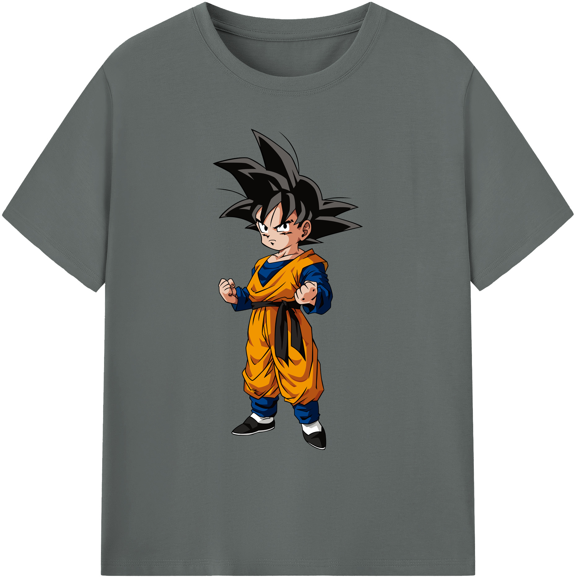 （画像用） ドラゴンボール 孫悟空（そん ごくう）Son Goku カカロット DRAGON BALL Kakarotto 綿100％ メンズ半袖Tシャツ｜肌触りやわらか＆通気性
